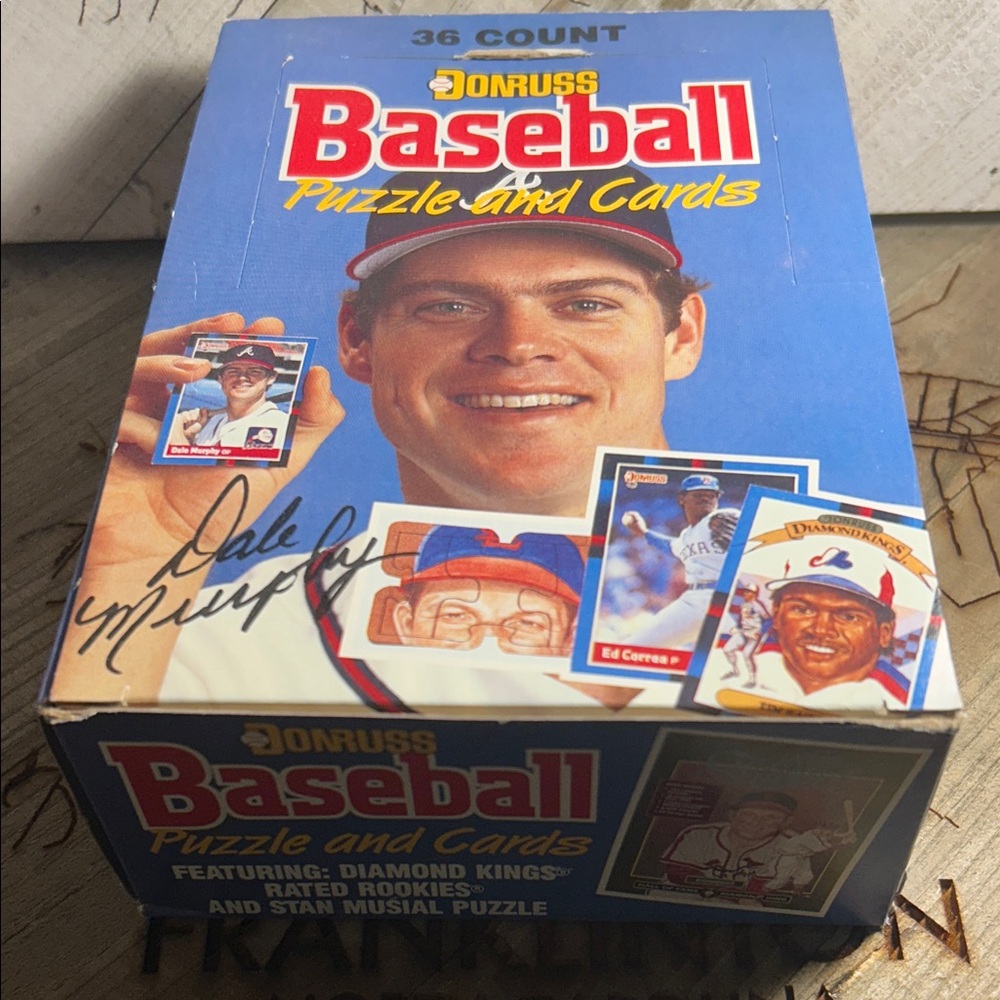 1988 Donruss Baseball Puzzle and Cards Wax Box